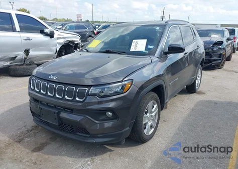 2022 Jeep Compass Latitude 4X4 from USA, damaged, VIN 3C4NJDBB5NT165433